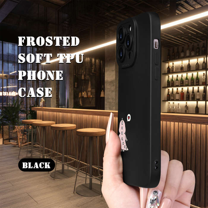 1Pc Black For iPhone 8 Plus Phone Case Phone Cover