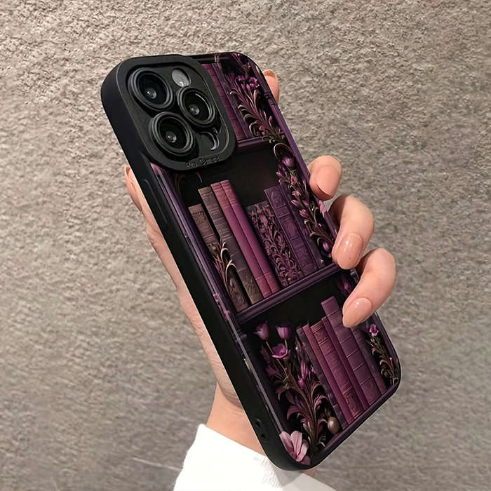 1Pc Black For iPhone 12 Pro Max Phone Case Phone Cover