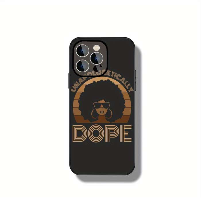1Pc Ivory White For iPhone 12 Pro Max Style African Pride Phone Case