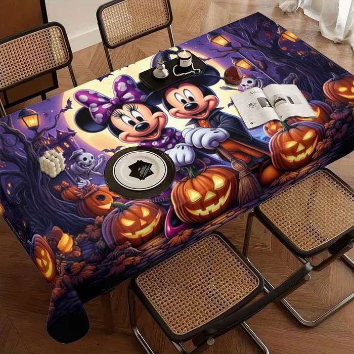 Halloween tablecloth decoration size 100cm160cm or 39in63in