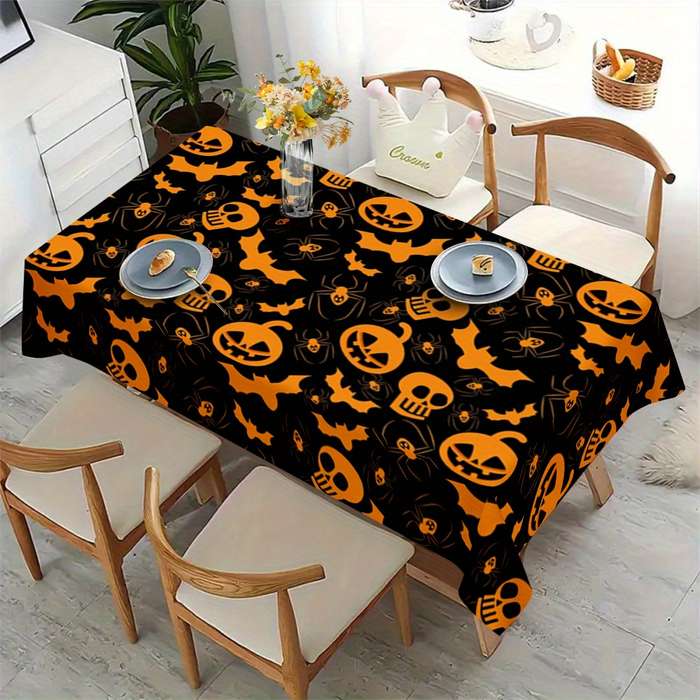 Halloween tablecloth decoration size 152 x 152cm Quantity 1pc