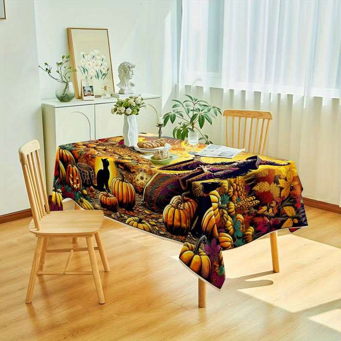 Halloween tablecloth decoration size 140x220cm