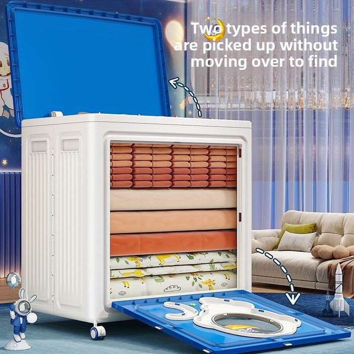 Storage And Organizationcolor Light Blue Size Extra Large Storage Box