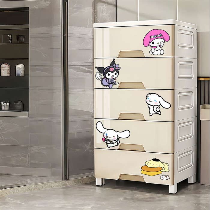 Storage And Organizationcolor Macaron Color Model 5 Floors