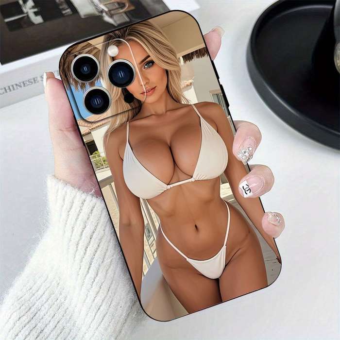 1Pc Black For iPhone 14 Plus Phone Case Phone Cover
