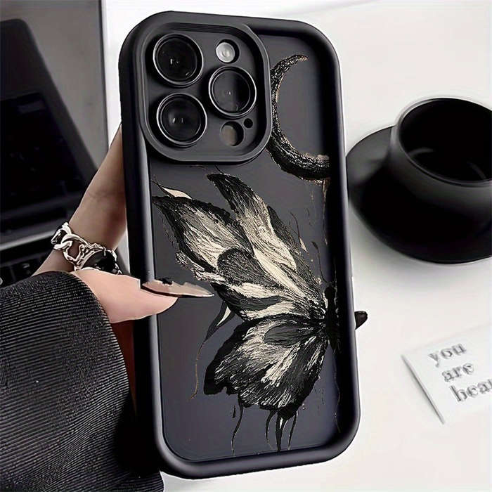 1Pc Black For iPhone 11 Phone Case Phone Cover
