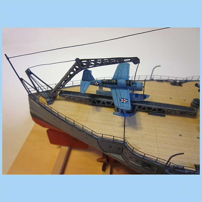 3D Jigsaw Puzzle Model Ship Model 1:250 Bb-39 Material Kit