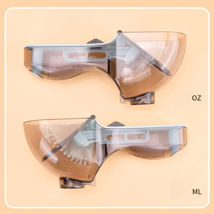 Pet Supplies Color Transparent Blue Measuring Spoon Size Small Adjustable Measuring Spoon