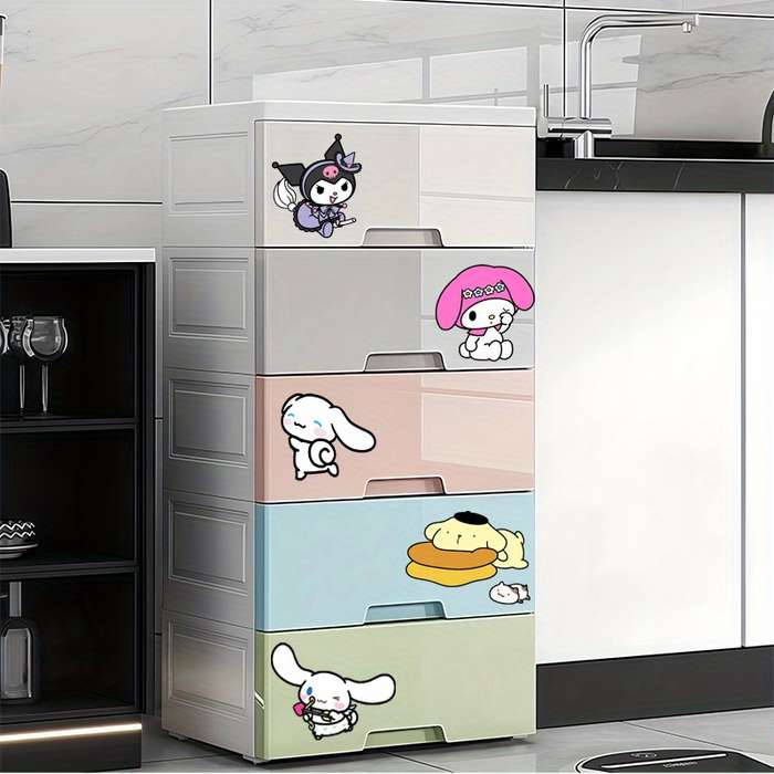 Storage And Organizationcolor Macaron Color Model 5 Floors