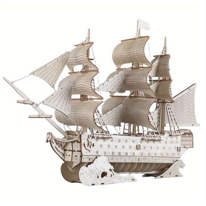 3D Jigsaw Puzzle Model Ship Model A-1
