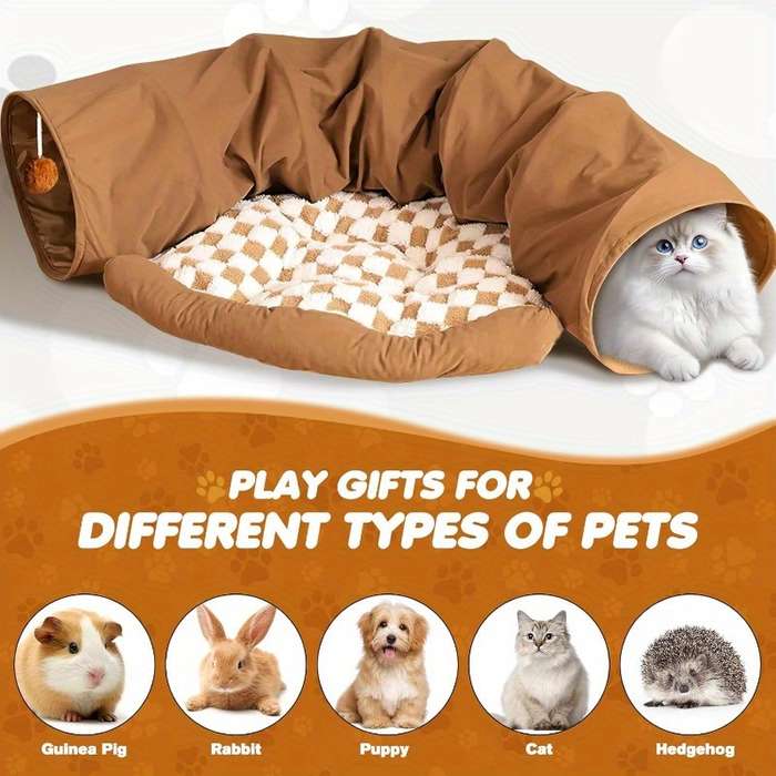 Pet Supplies Color Khaki Checkerboard Half Moon