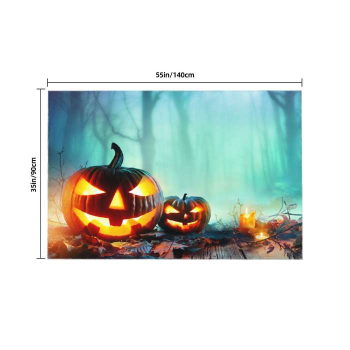Halloween tablecloth decoration color Colorful size One Size