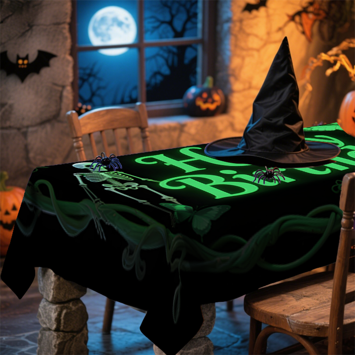 Halloween tablecloth decoration size 90 x 140cm or 35.43 x 55.11inch