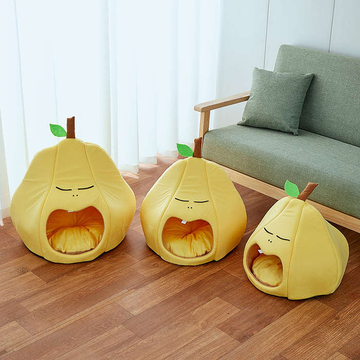 Pet supplies color Yellow Pear size S