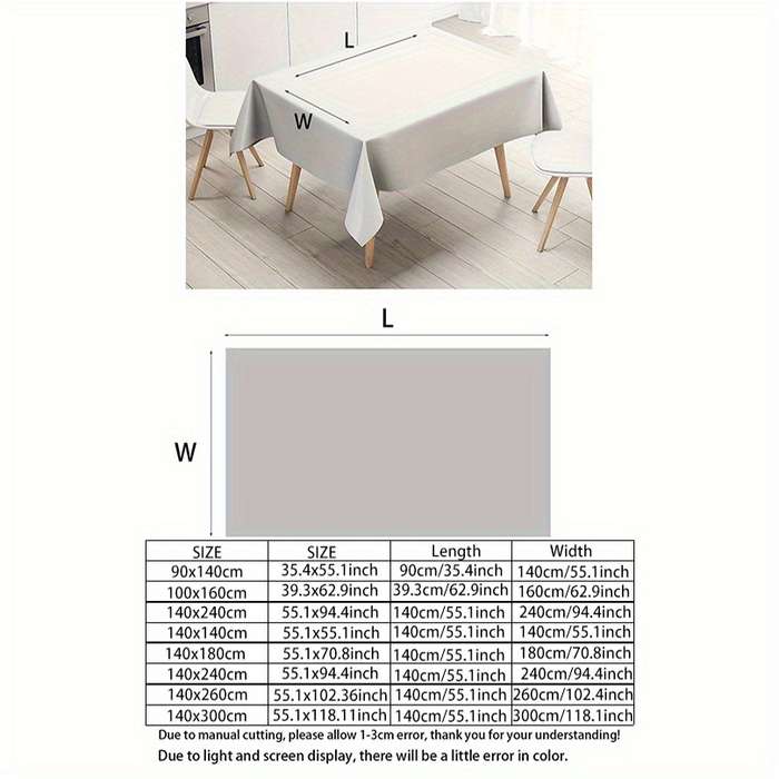Halloween tablecloth decoration size 90x140cm or 35.43x55inch