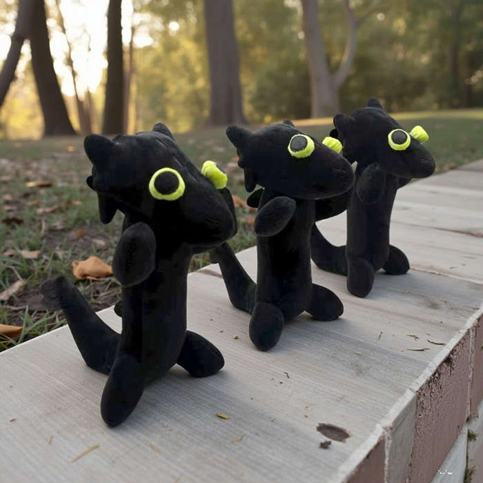 Toy Dolls Items Cute Little Black Dragon