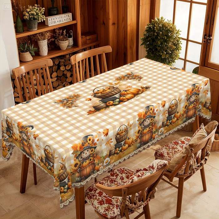 Halloween tablecloth decoration size Round 152.4152.4cm