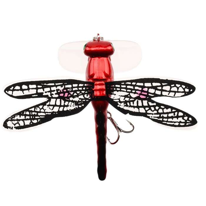 1pc Premium Dragonfly Fly Fishing Lure for Trout Topwater Artificial Bait with Wobbling Actio