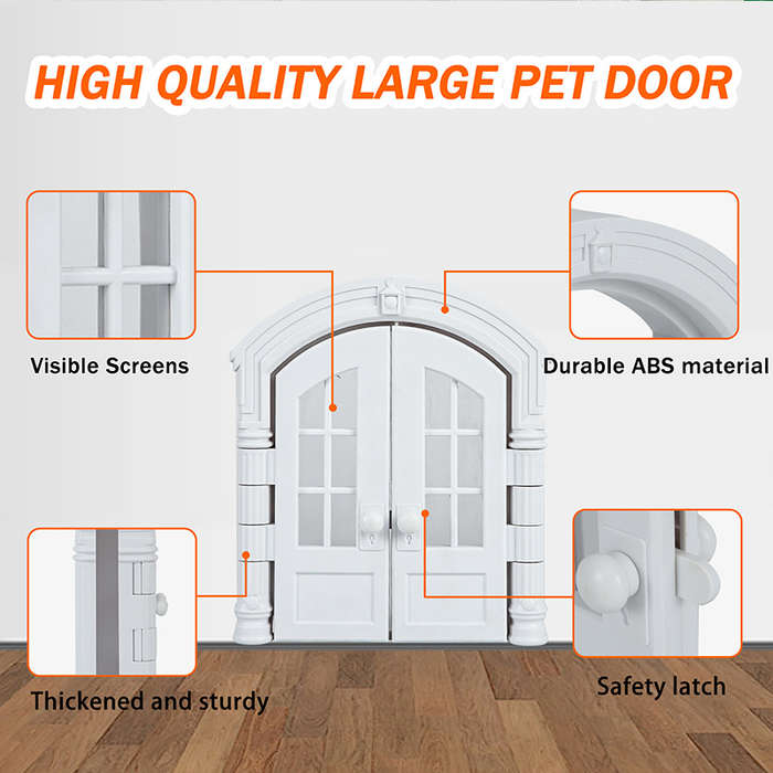 Pet supplies color White size 24x 27.5x 7.2cm