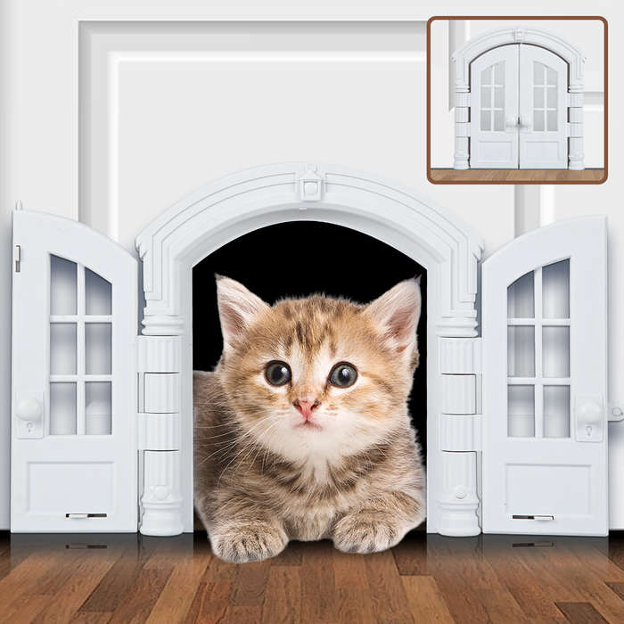 Pet supplies color White size 24x 27.5x 7.2cm