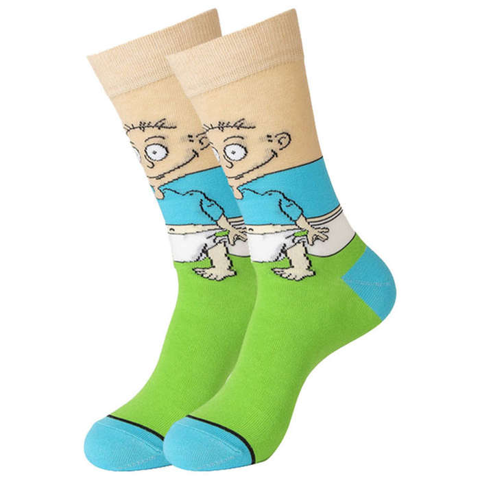 1 Pair Random Colors One Size Socks