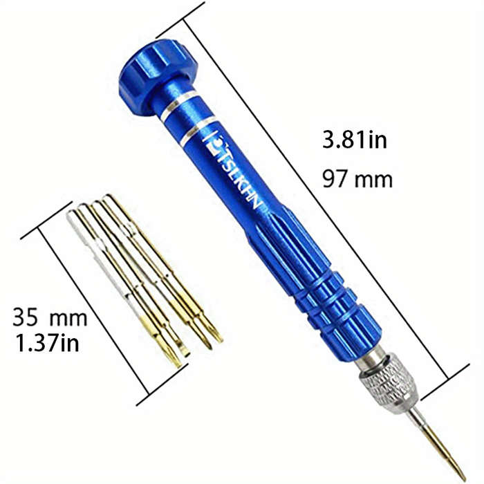 Screwdriver Bit Tool Set Color Blue