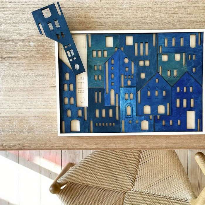 Building Toy Architectural Model Toy Set Quantity 1 Set