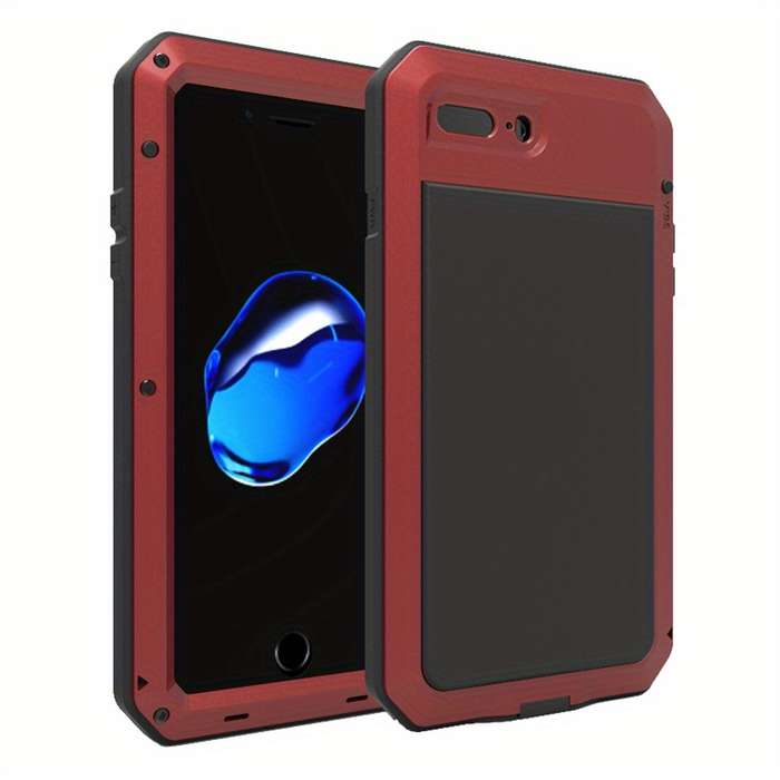 1Pc Red For iPhone 7 Plus 8 Plus Phone Case Phone Cover