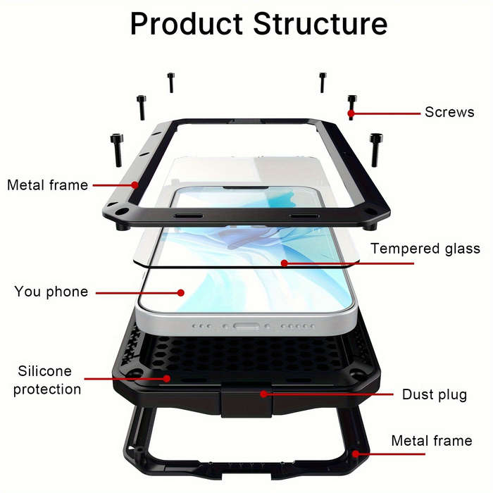 1Pc Black For iPhone 13 Phone Case Phone Cover