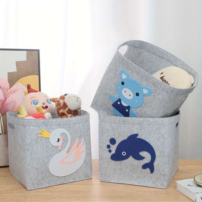 Storage And Organizationcolor Elephants Size 30Cm/11.8In X 30Cm/11.8In