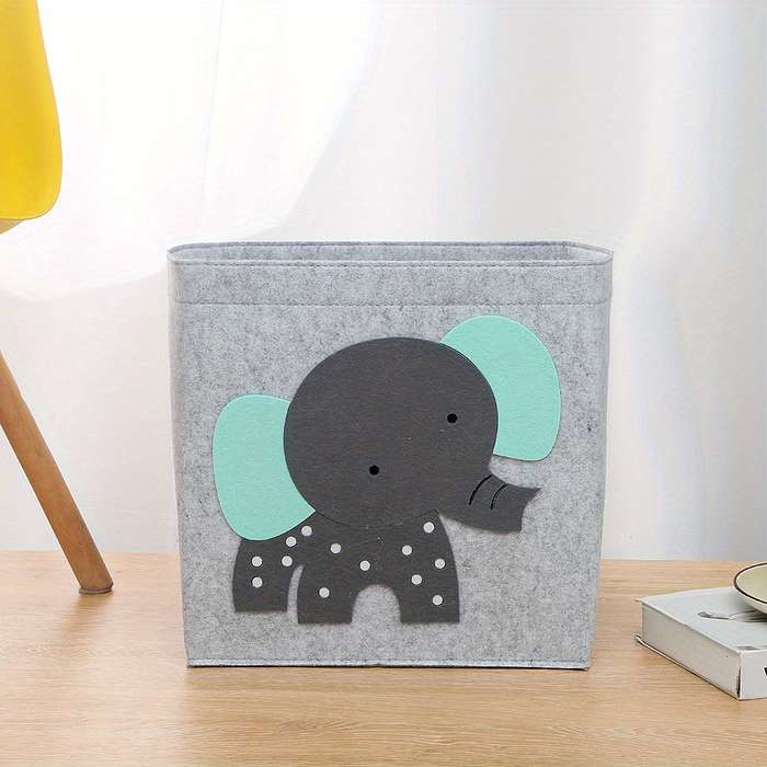 Storage And Organizationcolor Elephants Size 30Cm/11.8In X 30Cm/11.8In