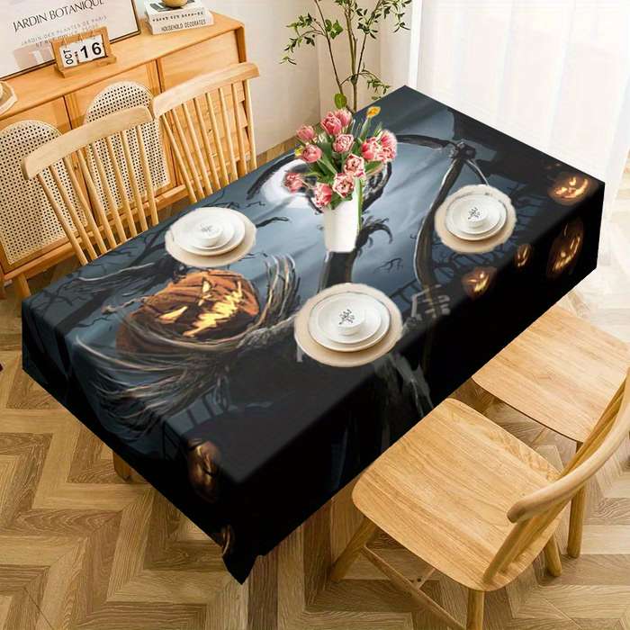 Halloween tablecloth decoration size 90 x 140cm or 35.43 x 55.11inch