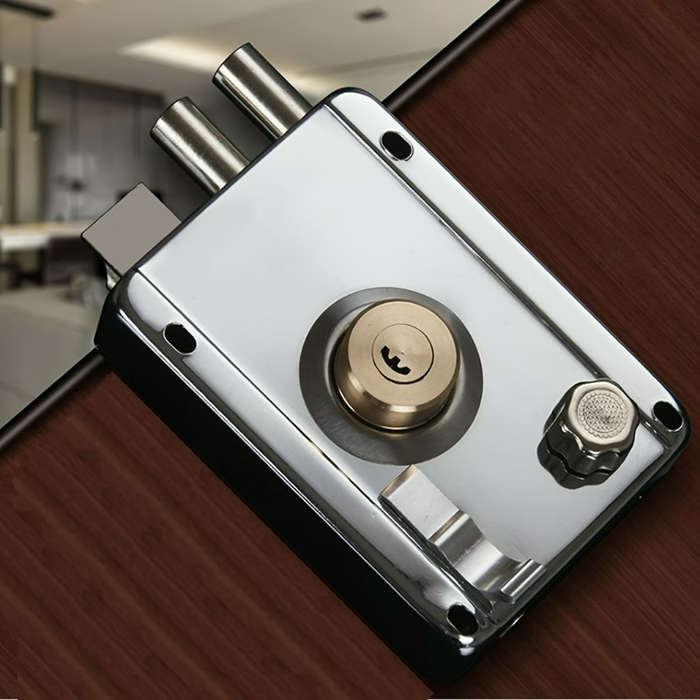 Lock Color Zinc Head Left Open With Edge 1Pc