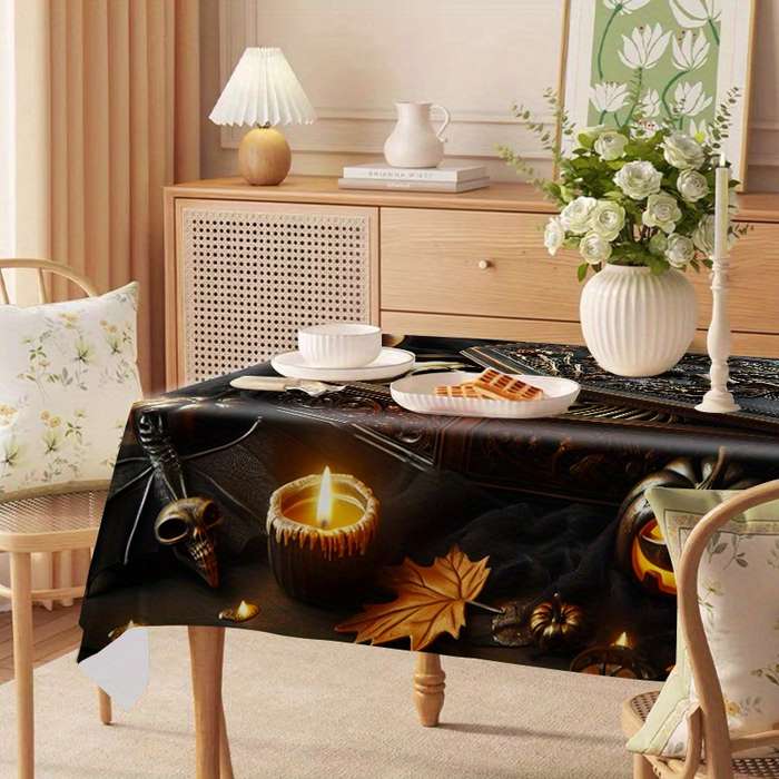 Halloween tablecloth decoration size 140cm x 180cm