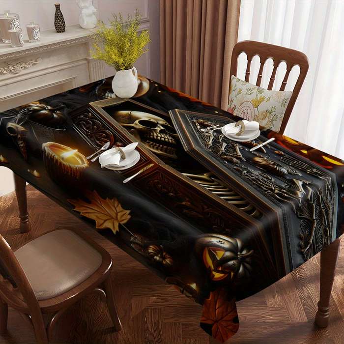 Halloween tablecloth decoration size 140cm x 180cm