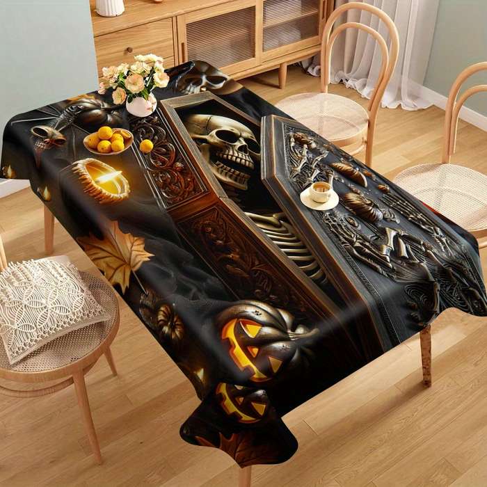 Halloween tablecloth decoration size 140cm x 180cm