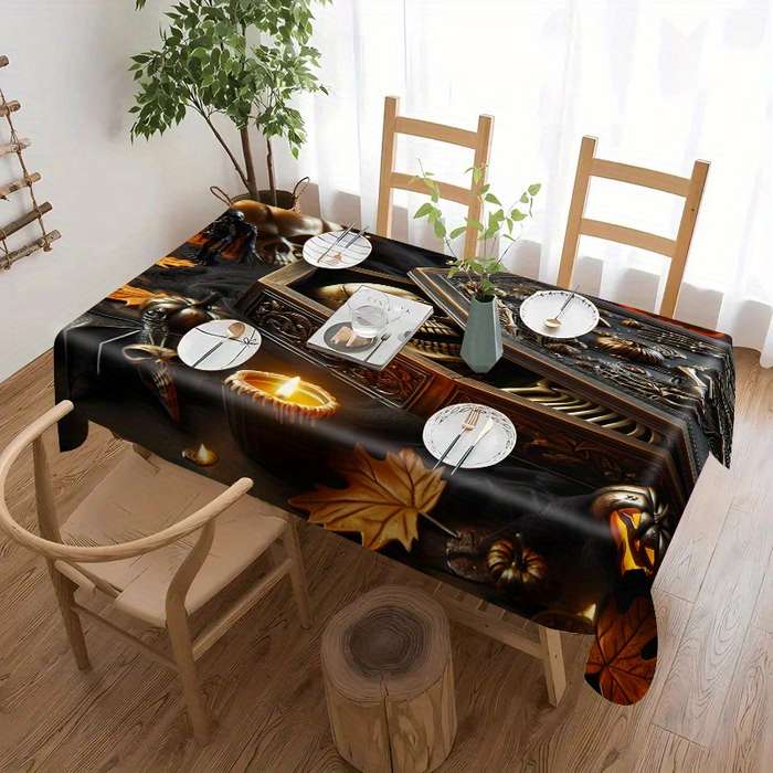 Halloween tablecloth decoration size 140cm x 180cm