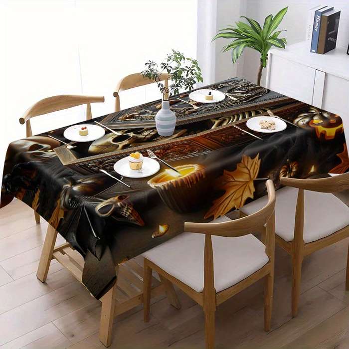 Halloween tablecloth decoration size 140cm x 180cm
