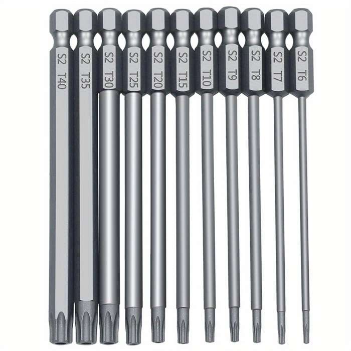 Screwdriver Bit Tool Set Model 100Mm 11Pcs