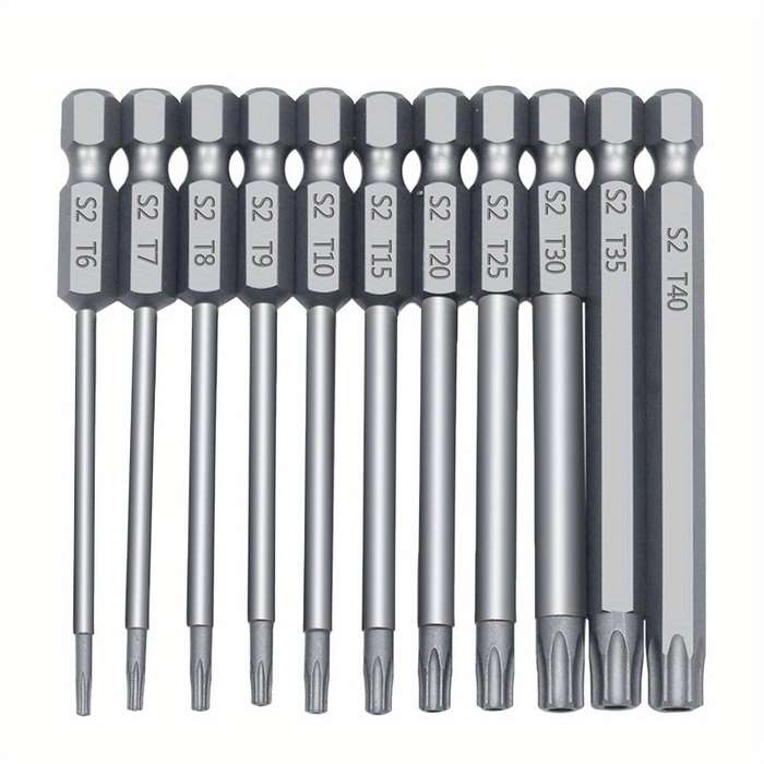 Screwdriver Bit Tool Set Model 100Mm 11Pcs