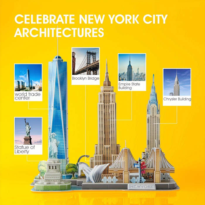 Building Toy Architectural Model Toy Set