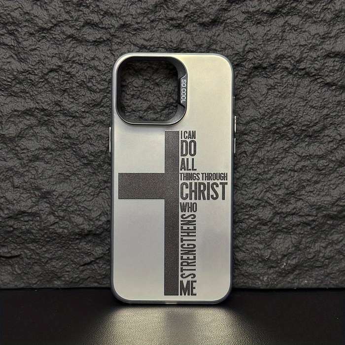 1Pc Mixed Color  For iPhone 15 Pro Achieving Everything Phone Case