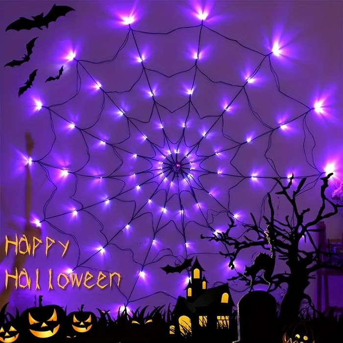 Halloween Decorations Color Purple