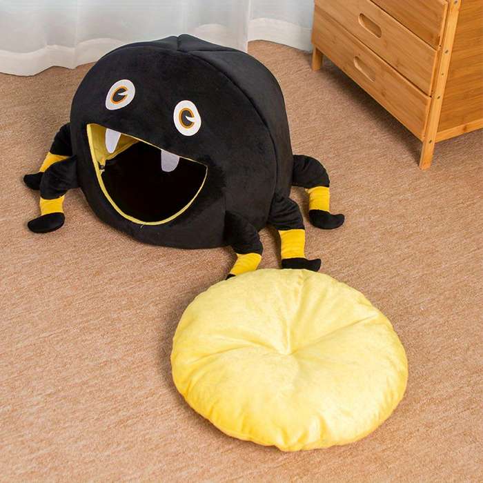 Pet supplies Items Black Spider Cat Nest
