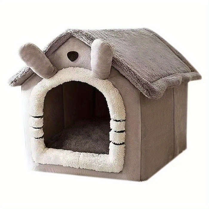 Pet supplies color Grey size 39x 32x 34cm  suitable For Within 7 Catties
