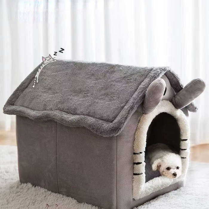 Pet supplies color Grey size 39x 32x 34cm  suitable For Within 7 Catties