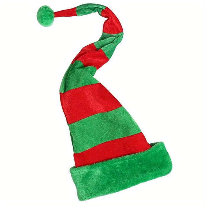 Winter Hat Color Green Red Model B Size One Size