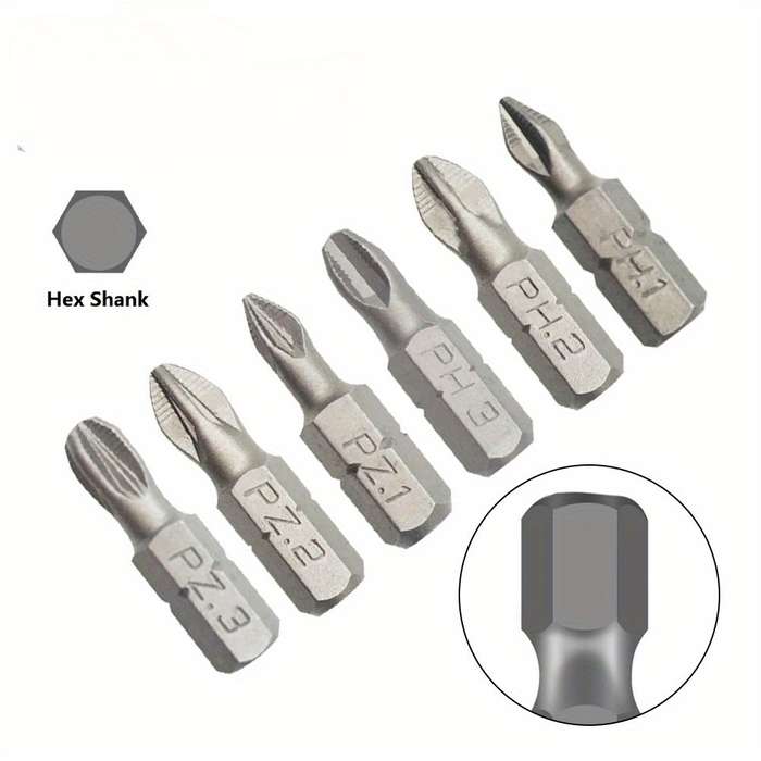 Screwdriver Bit Tool Set Quantity 6Pcs Set