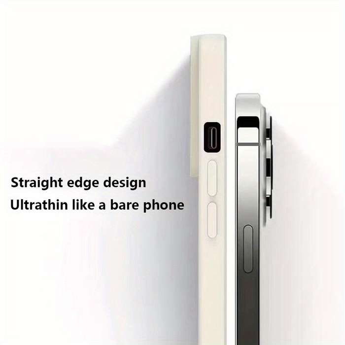 1Pc Black For iPhone 15 David Frosted Phone Case