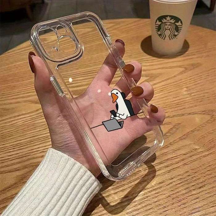 1Pc White For iPhone Xs Max Phone Case Phone Cover